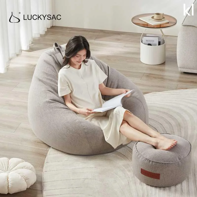 懒人沙发可躺可睡单飘卧室人窗客厅网红小沙发豆袋阳台休闲榻新品