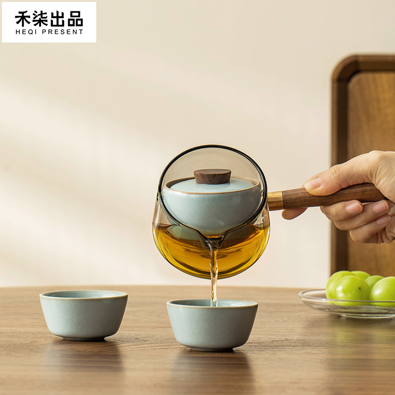 户外便携汝窑开片可养