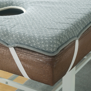 美容床床垫天然乳胶床垫子软x硬适中按摩推拿理疗垫可折叠加厚带