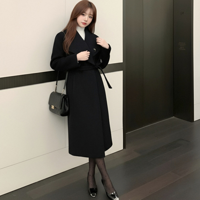 女式毛呢外套25冬季新款