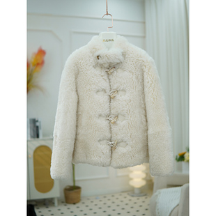 皮草女B607 冰岛皮毛一体 特价 清仓