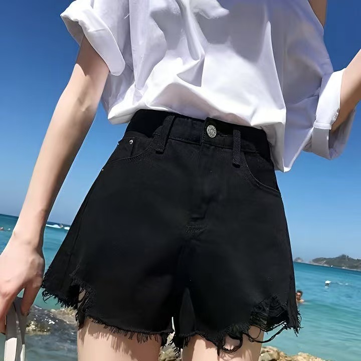 C-05一店v领修身设计感小众长袖T恤女春秋【部分微瑕疵不退不换】