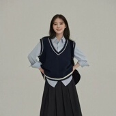 实物以直播间为准 背心针织毛衣