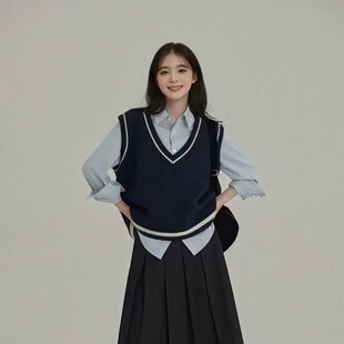 实物以直播间为准 背心针织毛衣