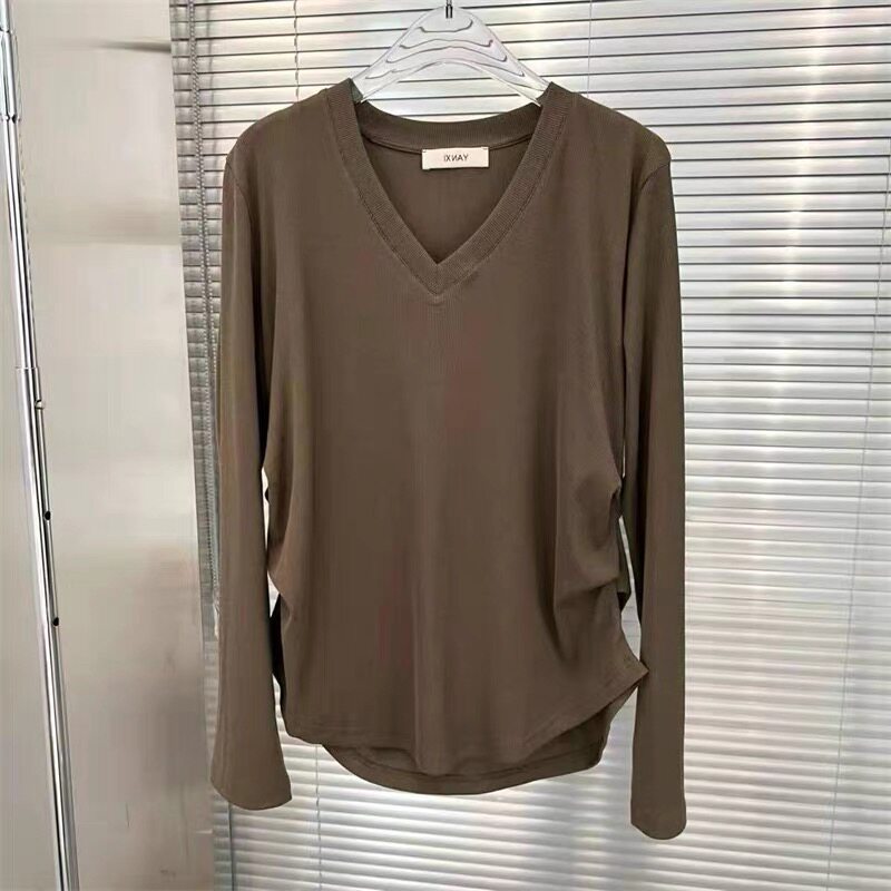 ZK-2883原装正品紫皇冠收腰长袖【实物以直播间为准】