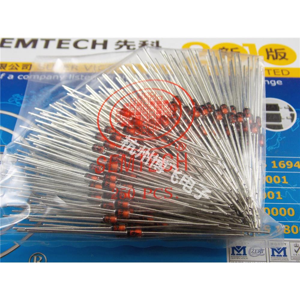 稳压二极管 1N4741 1W 11V  ST  TO-41 散装 10元/一包250只