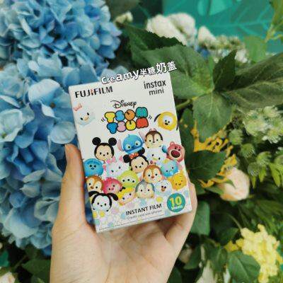 富士拍立得tsum迪士尼松松相纸新款进口mini9相机打印纸迷你胶卷