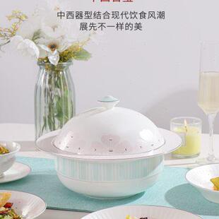 陶瓷碗吃面碗饭碗大碗汤吃饭碗单个碗骨瓷碗u. 碗家用创意餐具欧式