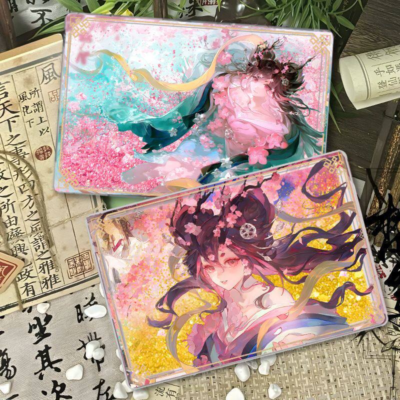 阴阳师sp灼华桃花妖精美亚克力流沙立牌谷子周边送朋友生日礼