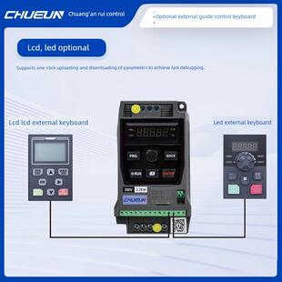 创安瑞龙重型三相变频0.75/1.5/2.2Kw通用矢量电机水泵调速器