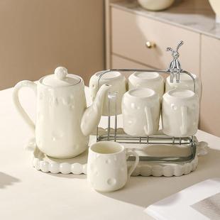 招家帮 轻奢乔迁杯具水壶套装家庭凉水杯家用客厅茶几高颜值杯子