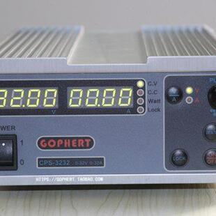 GOPHERT格輝穩(wěn)壓電源CPS 3232可調(diào)32V32A恒壓程控開(kāi)關(guān)汽車(chē)36V30A