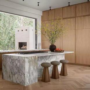 中古实木覆古吧凳设计师别墅高脚凳 法式小户型岛台极简吧台椅