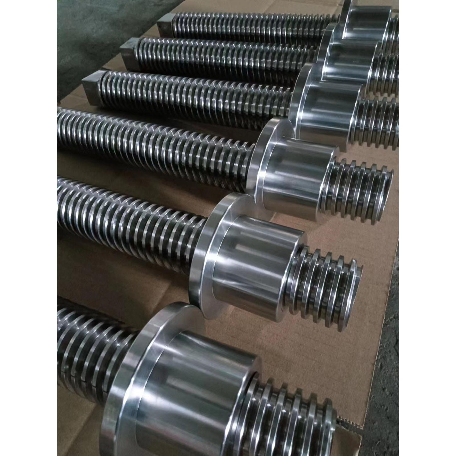 定做精密梯形丝杆螺杆T型t型丝杠铜螺母不锈钢左右旋正反多头螺纹