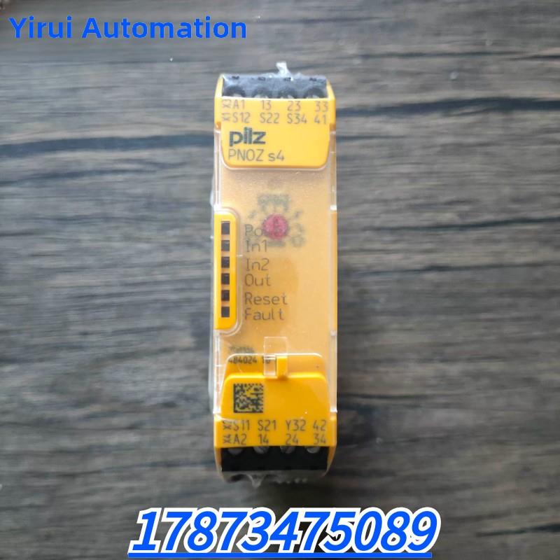 全新原创Pilz 750104安全继电器Pnoz S4 24Vdc准备出售