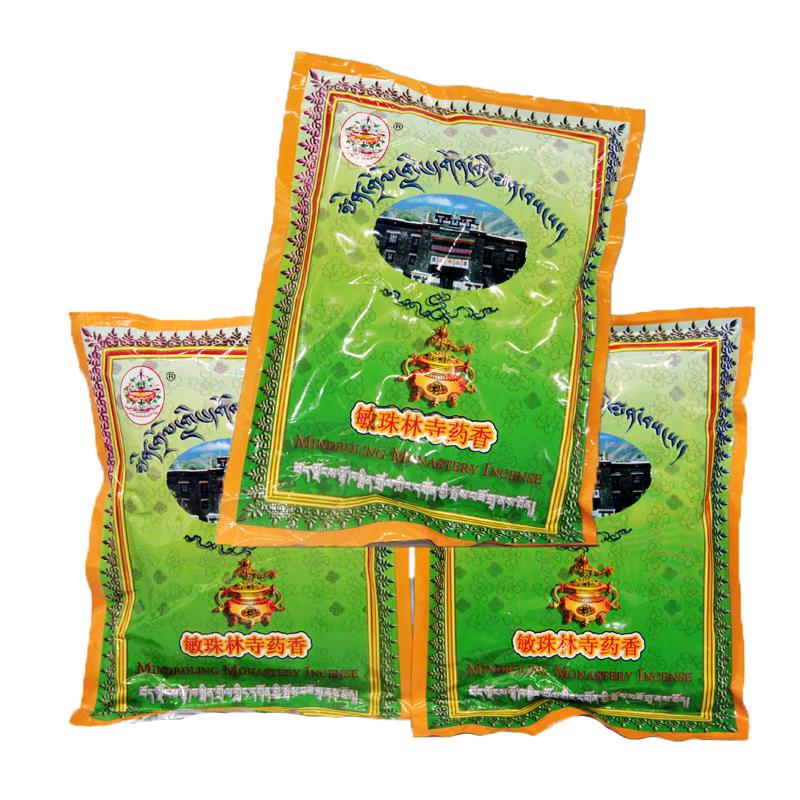 藏密坊 敏珠林药香熏香粉藏香供佛香瑜伽室书房室内都可净化空气