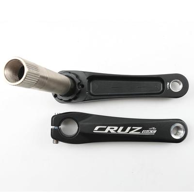 儿童山地自行车曲柄BMX小轮车曲柄中空一体超轻铝合金GXP三钉牙盘