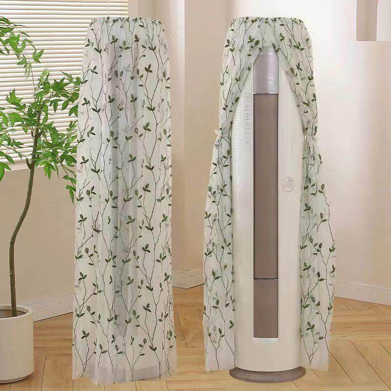 客厅空调罩圆形柜机开 机不取圆柱形立式防尘套