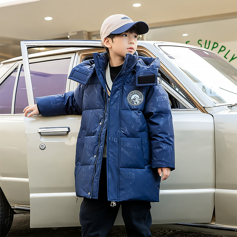 儿童羽绒服男童中长款2025新款冬季迷彩男中大童加厚保暖连帽外套,童装/婴儿装/亲子装,羽绒服,淘宝优惠券,粉丝福利购,淘宝优惠卷