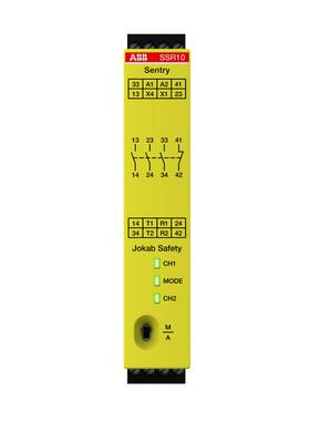 ABB安全继电器SentrySSR4224VDC;10186420/2TLA010053R0400原装