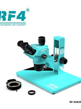 RF4RF-6565PRO2三目显微镜大底座侧摇高清连续变倍变焦6.5-65倍