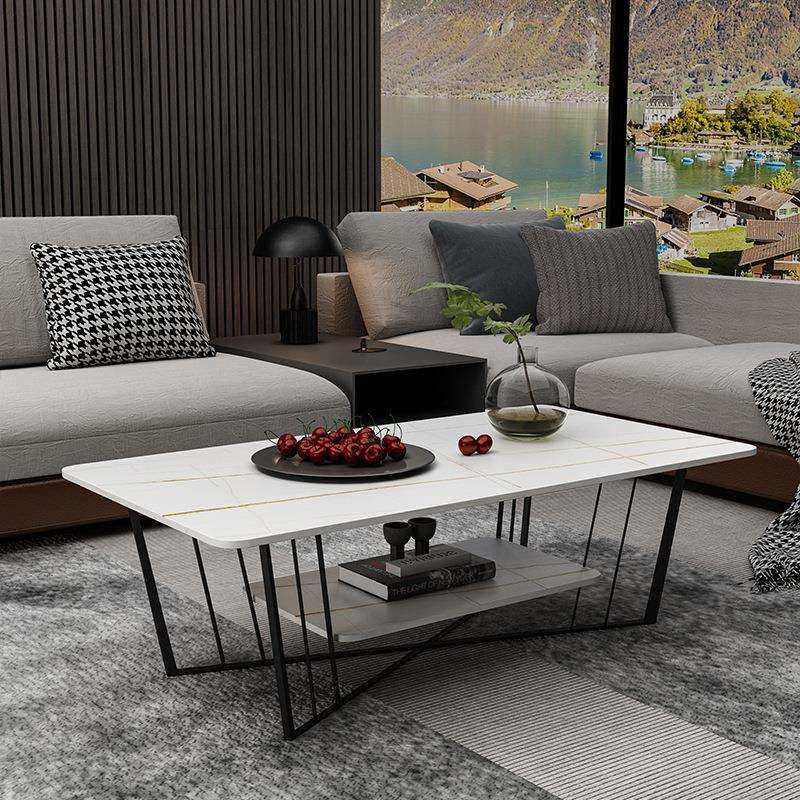 办公室沙发边泡茶桌子现代简约岩板茶几家用客厅双层茶几桌,模玩/动漫/周边/娃圈三坑/桌游,模型制作工具/辅料耗材,淘宝优惠券,粉丝福利购,淘宝优惠卷