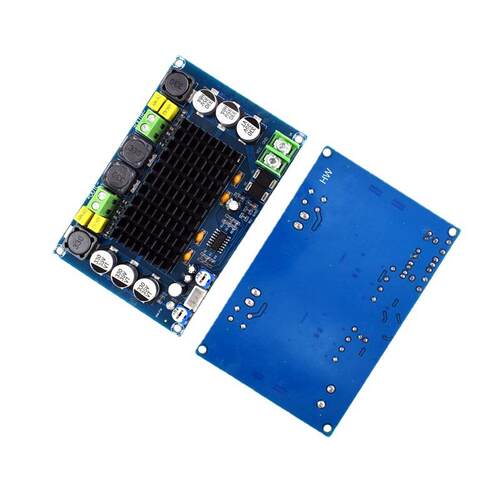 HW-719预置前级TPA3116D2双声道大功率数字功放板150W*2