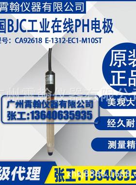 E-1312-EC1-M10ST工业PH电极BROADLEY JAMES在线PH探头E-1312,BJC