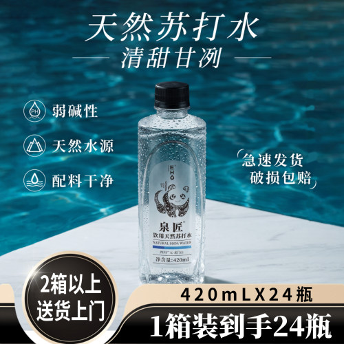 EHO高端碱性无气苏打水24瓶