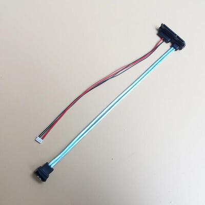 英特尔NUC8电源线数据一体线小5pin1.25接口SATA线正弯反弯改装线