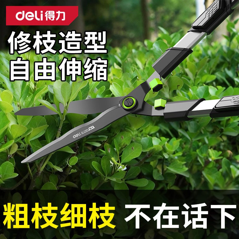 得力园艺剪刀剪树枝专用修枝花艺图片