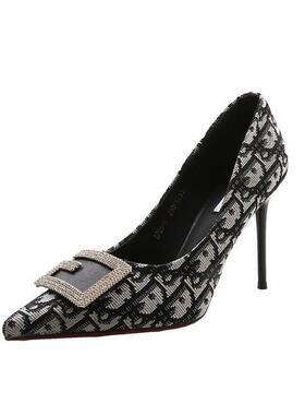 样板间女鞋高跟鞋鞋柜装饰鞋现代轻奢软装品衣帽间衣柜装饰鞋摆件