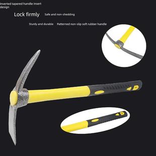 德国进口小锄头柄铸钢工具农用户外两用种菜园艺园林种花除草洋