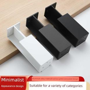 德国重工业出风口袋推拉门五金拉手嵌入式防撞铝合金隐形拉手设计