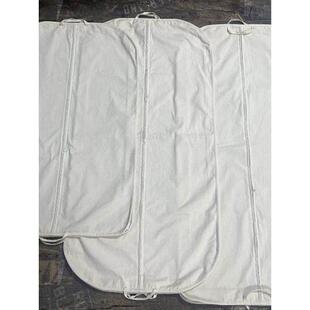 加厚棉布防尘袋大衣罩皮衣皮草收纳加长衣服罩布料高档衣物收纳袋