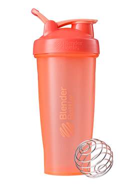 美国BlenderBottle Classic经典蛋白粉摇摇杯运动水杯专利搅拌球