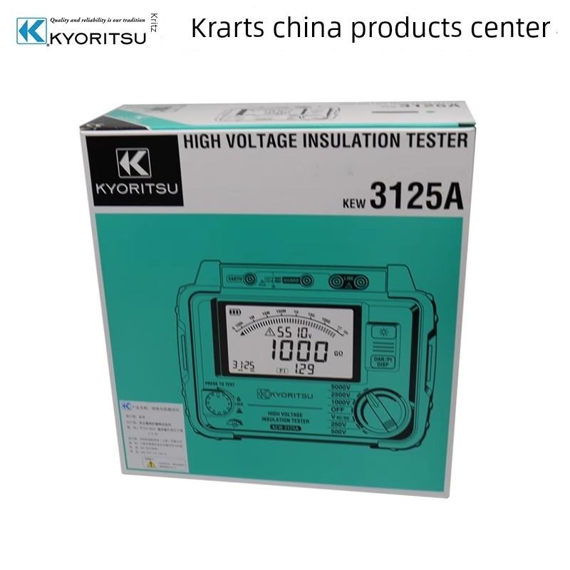 日本Kew3125A/3025A/3121B高压绝缘电阻测试仪兆州表
