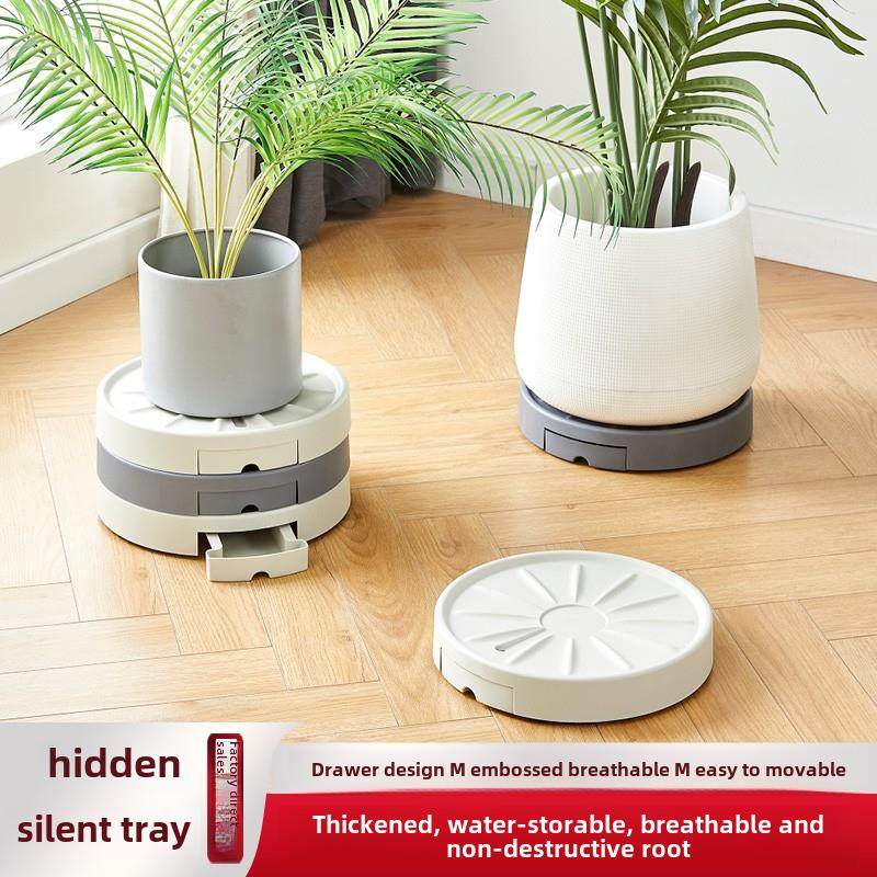 带滑轮底座的移动花盆托盘万向轮塑料水托盘底部滚轮带抽屉的隐形,鲜花速递/花卉仿真/绿植园艺,花托/移动托盘,淘宝优惠券,粉丝福利购,淘宝优惠卷