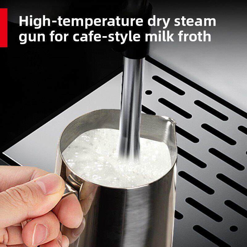 步进式蒸汽开水机商用定温单头奶泡机吧台咖啡奶茶店不锈钢加热器