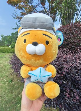 韩国正品kakao friend毛绒玩具玩偶生日礼物儿童玩具抱枕