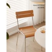 家庭客厅桌椅小公寓简单 在左边斯堪 纳维亚覆古餐椅工业风格