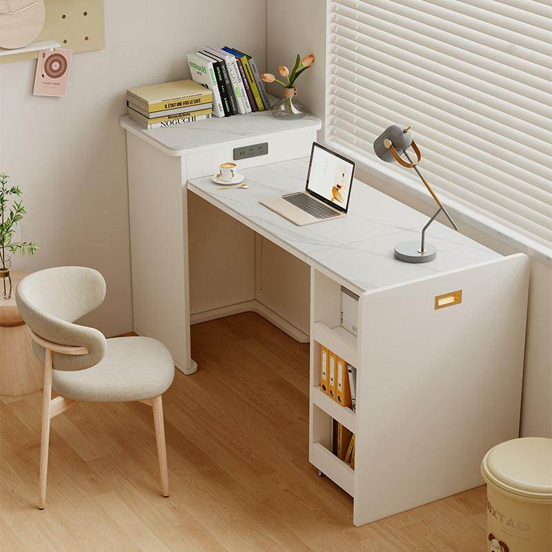 折叠书桌书柜一体小户型吧台儿童房学习卧室电脑桌家用书房办公桌,住宅家具,书桌,淘宝优惠券,粉丝福利购,淘宝优惠卷