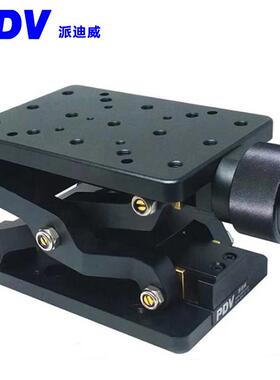 PT-SD408T/412手动升降台60、120mm行程升降位移台 Z轴升降台