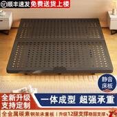 铁艺悬浮床加厚双人床家用洞洞板不锈钢床铁架床宿舍单人床铁架床