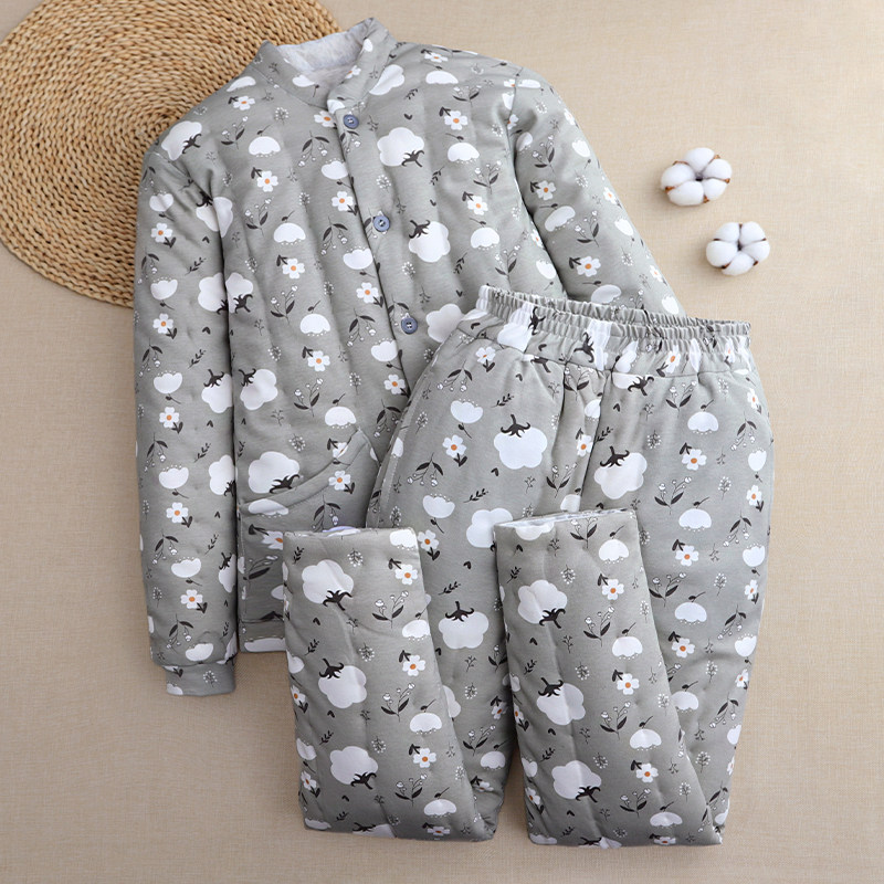 纯手工棉花棉衣棉裤套装女士冬加厚棉服妈妈奶奶修身防寒棉袄居家,女装/女士精品,棉衣/棉服,淘宝优惠券,粉丝福利购,淘宝优惠卷