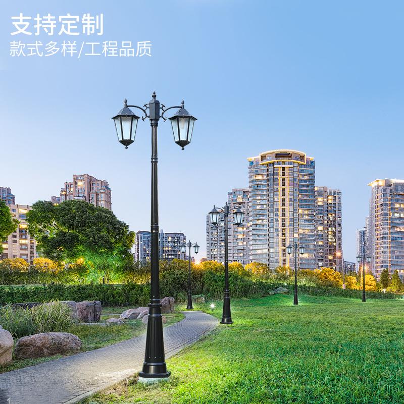LED复古中式庭院灯广场装饰公园照明灯户外防水led灯装饰亮化灯