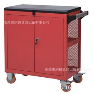 厂家供应工具车网式 汽修零件车多功能 工具车 三层移动手推工具车