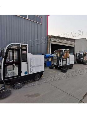 Driving sweeper 小区马路街道清理车 物业小区园区清洁扫地车