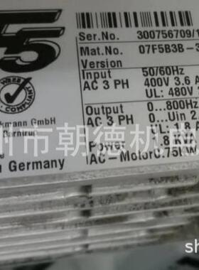 KEB变频器F5 07F5B3B-380A 300756709/1158750维修议价