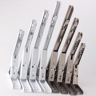 新款直销不锈钢折叠三角支撑架承重型墙面支撑架电视柜悬浮托架壁